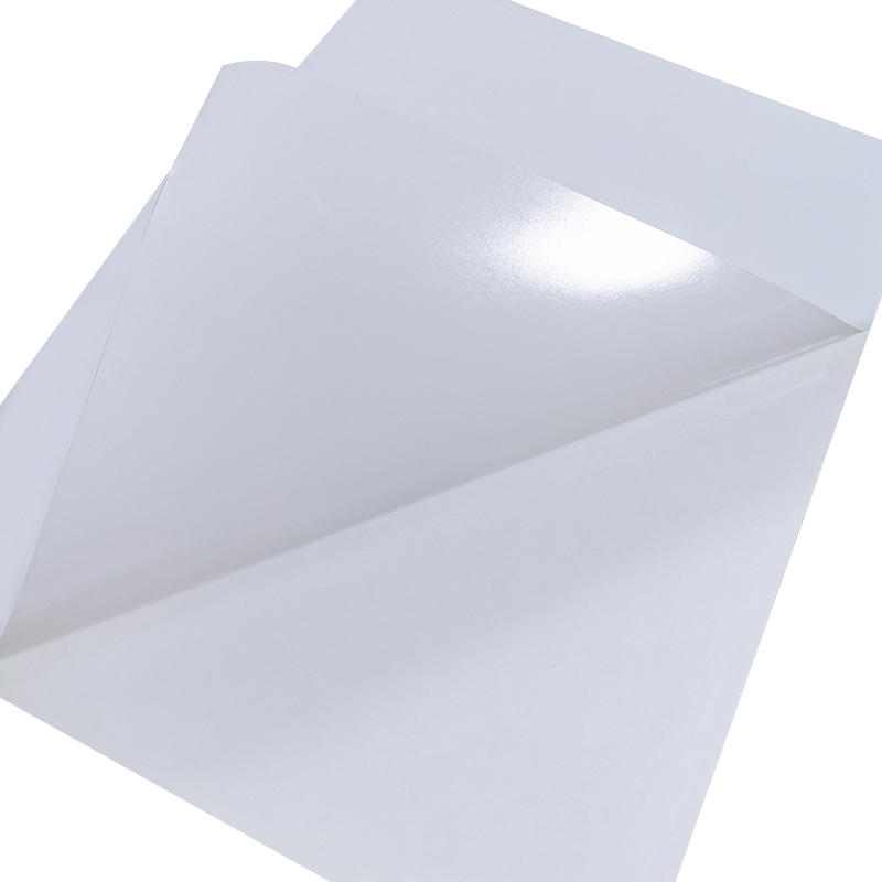 Película de PET blanca brillante de 100 um para etiqueta de aplicación en exteriores