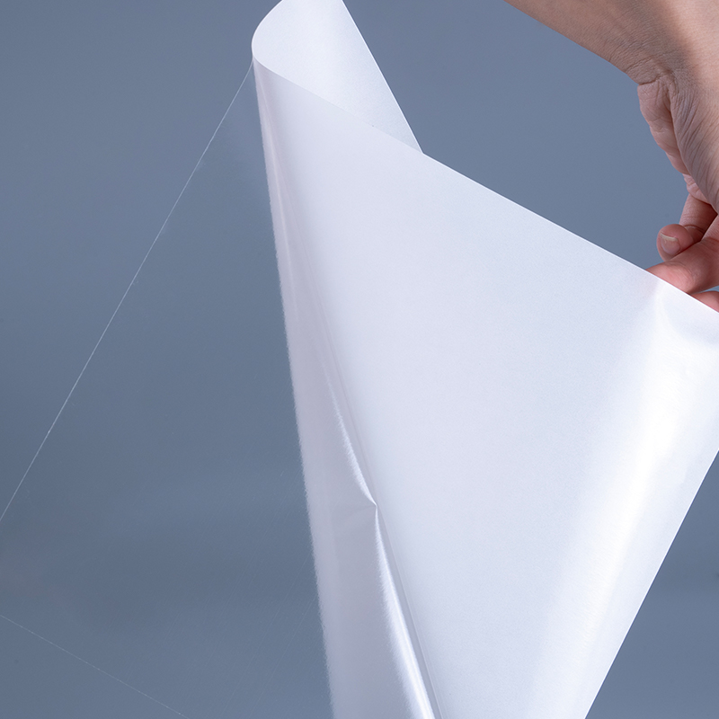 Rollo enorme autoadhesivo transparente de la etiqueta de la impresión de la etiqueta engomada del vinilo de la película de poliéster 50mic