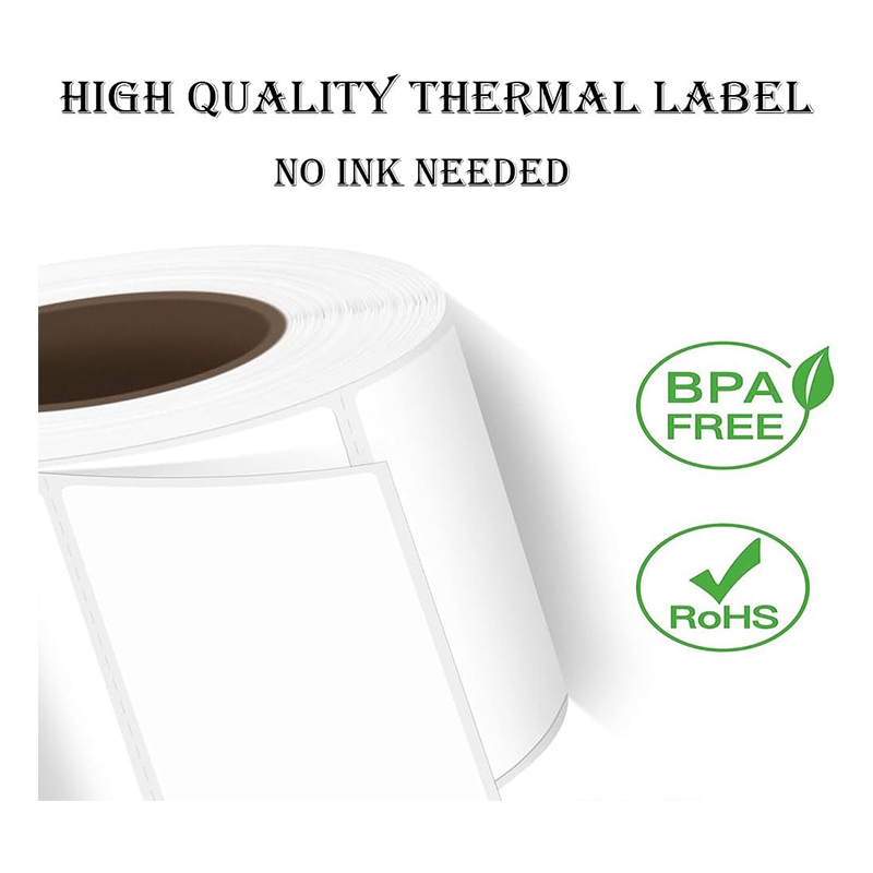 Etiquetas de códigos de barras en blanco