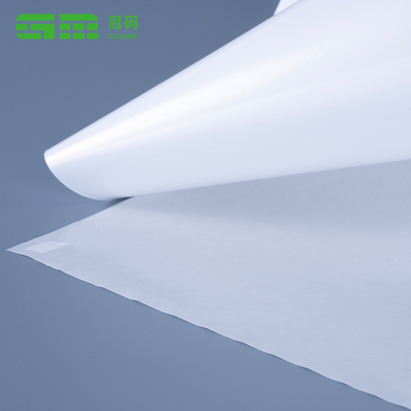 material de papel sintético adhesivo impermeable superior de la etiqueta del polipropileno 75mic