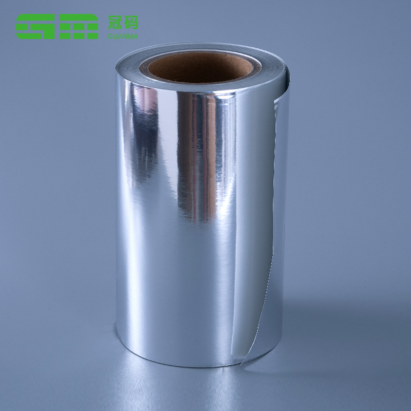 Rollo enorme de papel autoadhesivo de PP de plata brillante de 50mic con pegamento para neumáticos