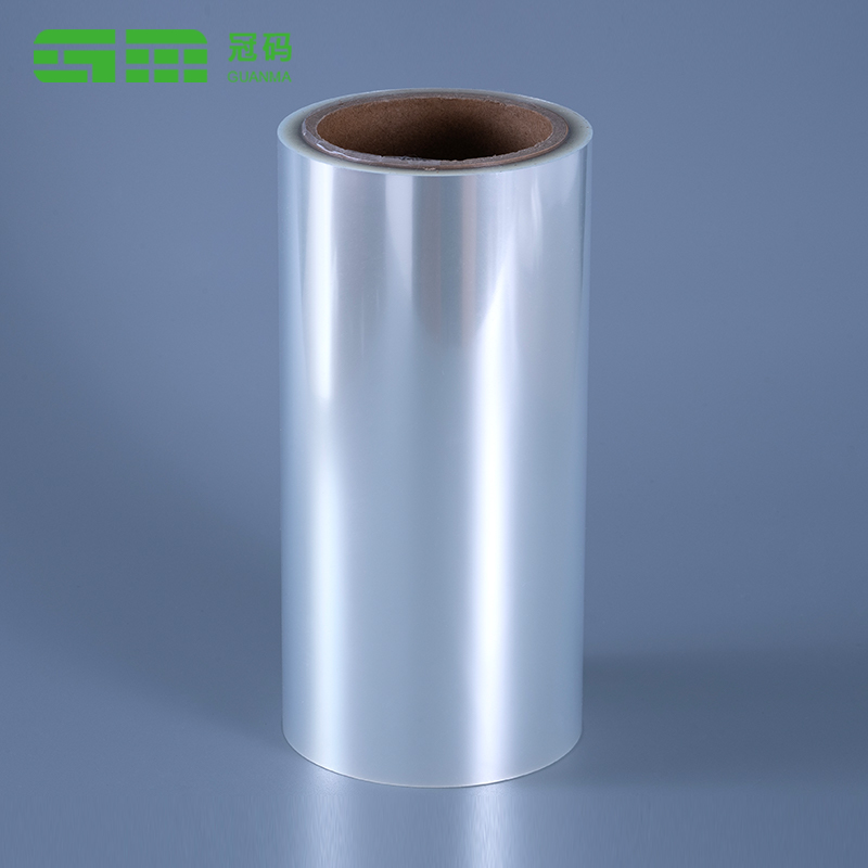 Película autoadhesiva de PP de material de etiqueta de polipropileno transparente de 50mic con adhesivo removible