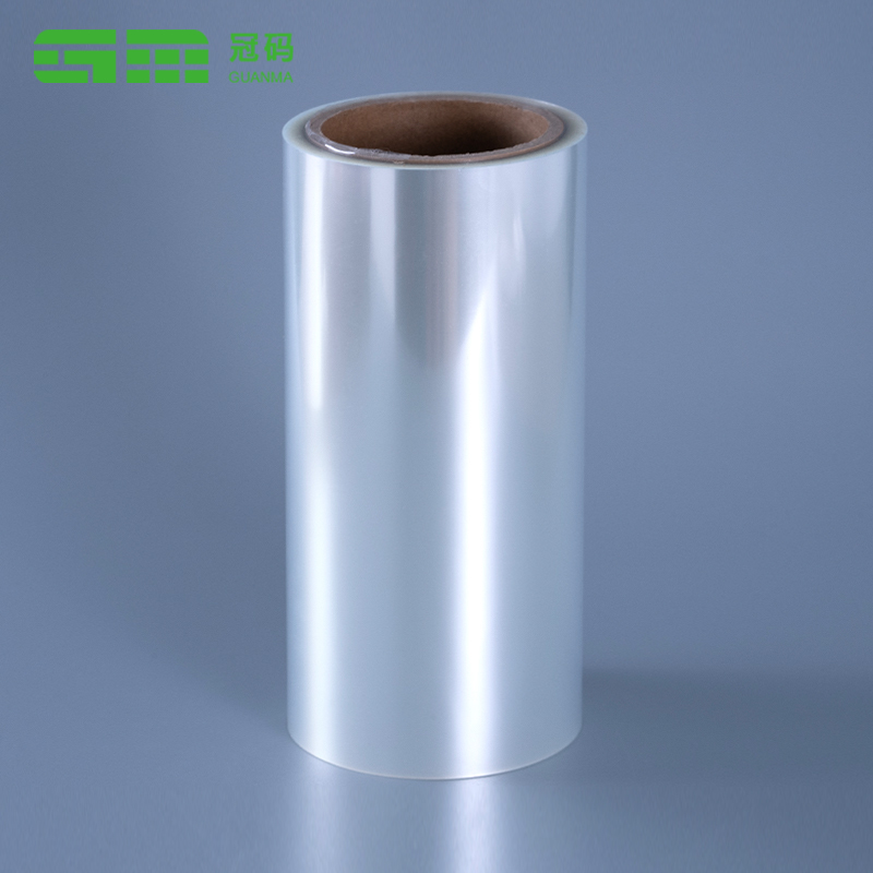 Rollo gigante de PP autoadhesivo transparente de 50mic con revestimiento transparente para mascotas